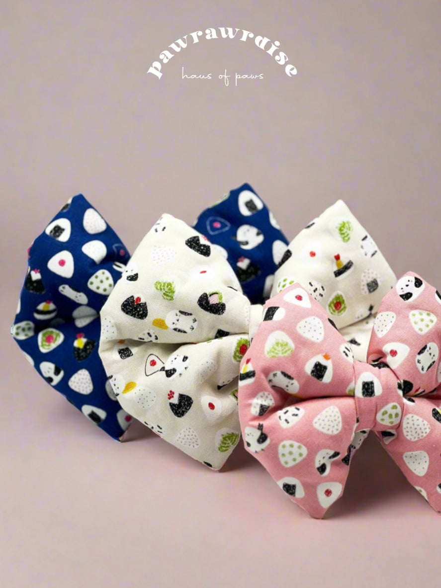 Onigiri Pillow Bow