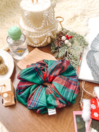 Tartan Large Scrunchie