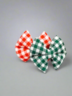 Gingham Pillow Bow