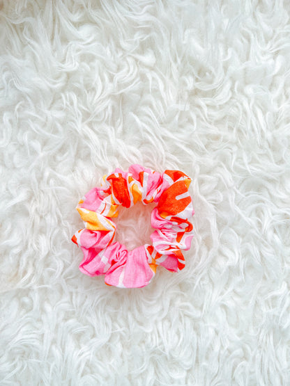 Kamiki Floral Scrunchie / Pink