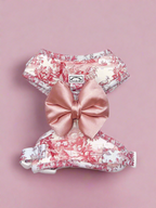 Piper Satin Pillow Bow / Champagne