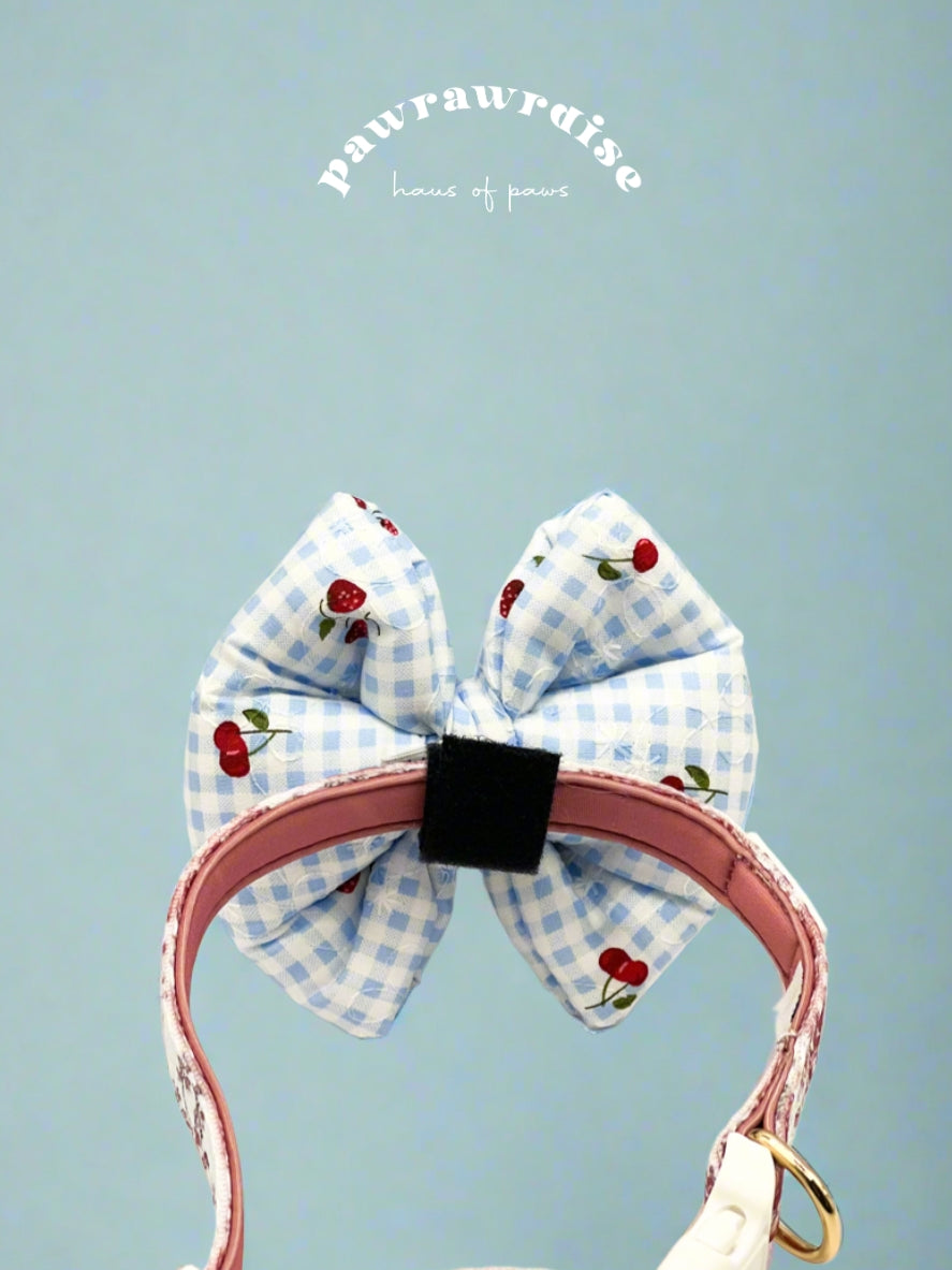 Summer Berry Pillow Bow