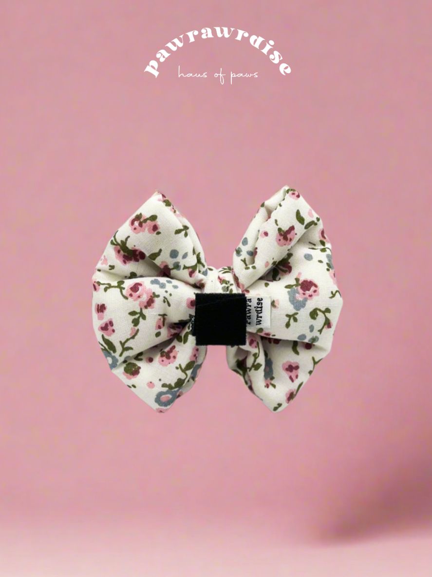 Kiyo Floral Pillow Bow