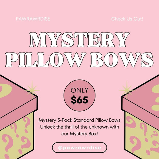 Mystery 5-Pack Pillow Bows