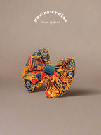 Pam Batik Pillow Bow / Midnight