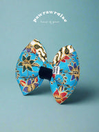 Lowen Batik Pillow Bow / Light Blue