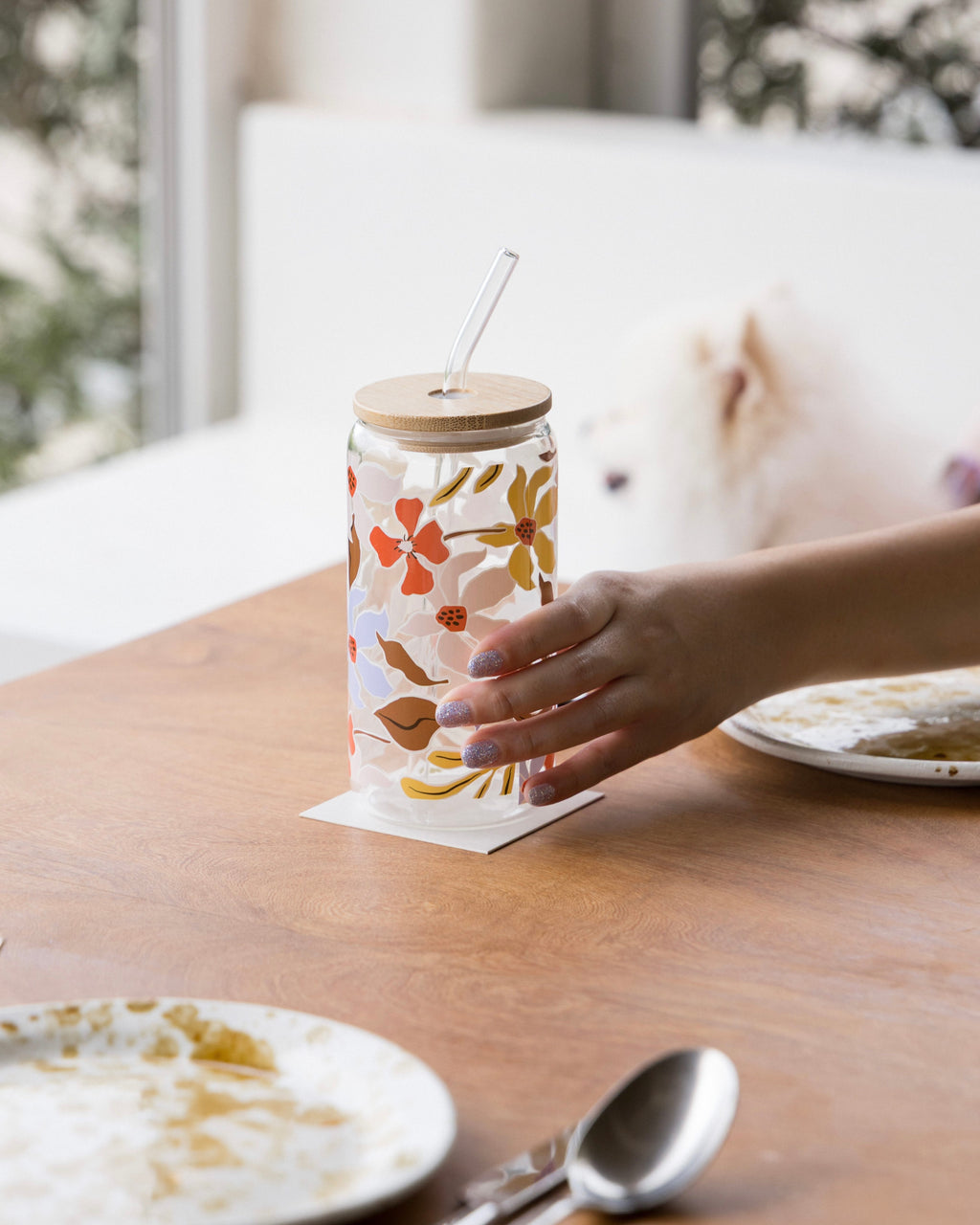 Summer Lurving 16oz Glass Cup
