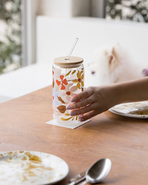 Summer Lurving 16oz (470ml) Glass Cup
