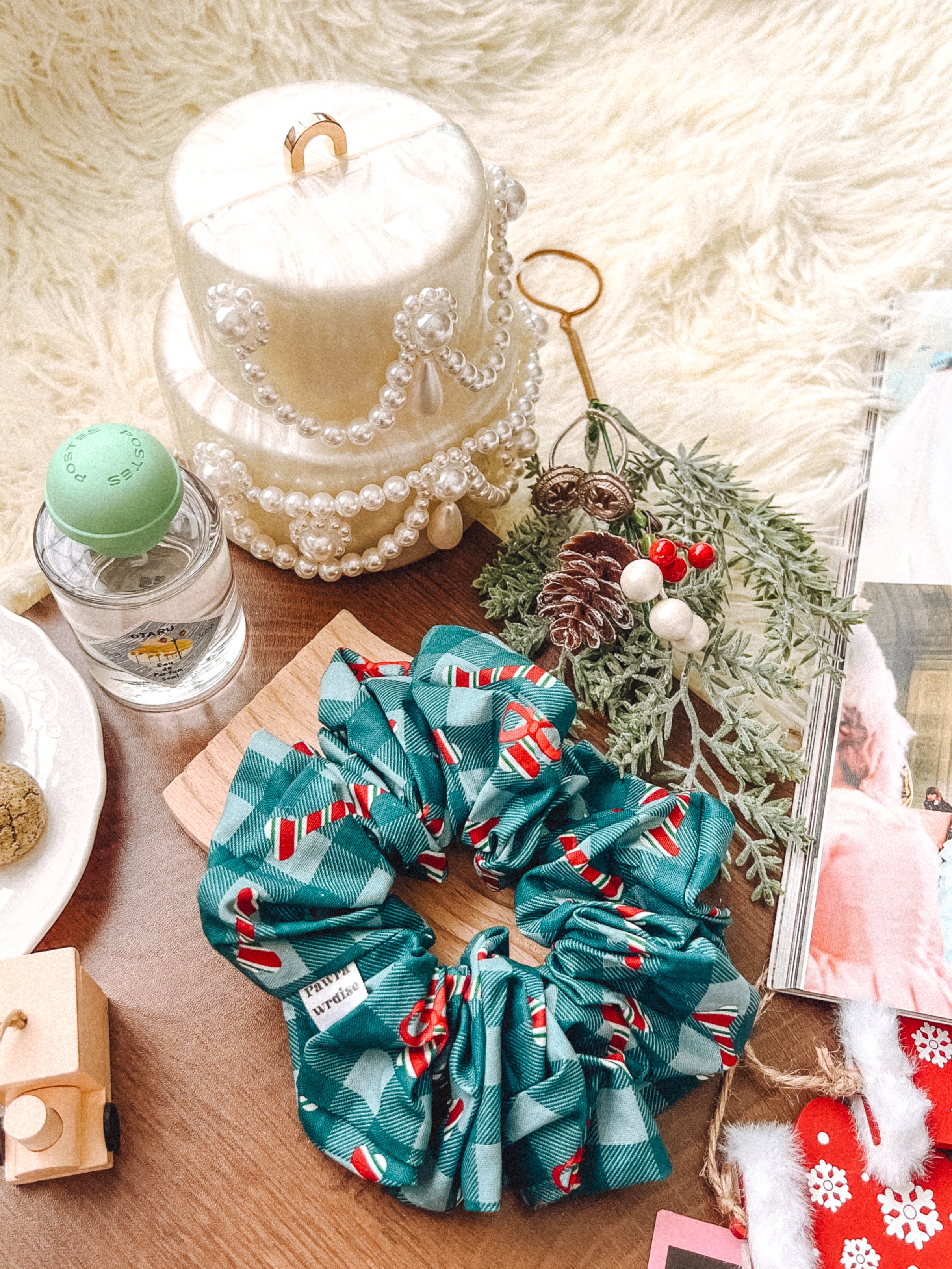 Candy Bone Large Scrunchie