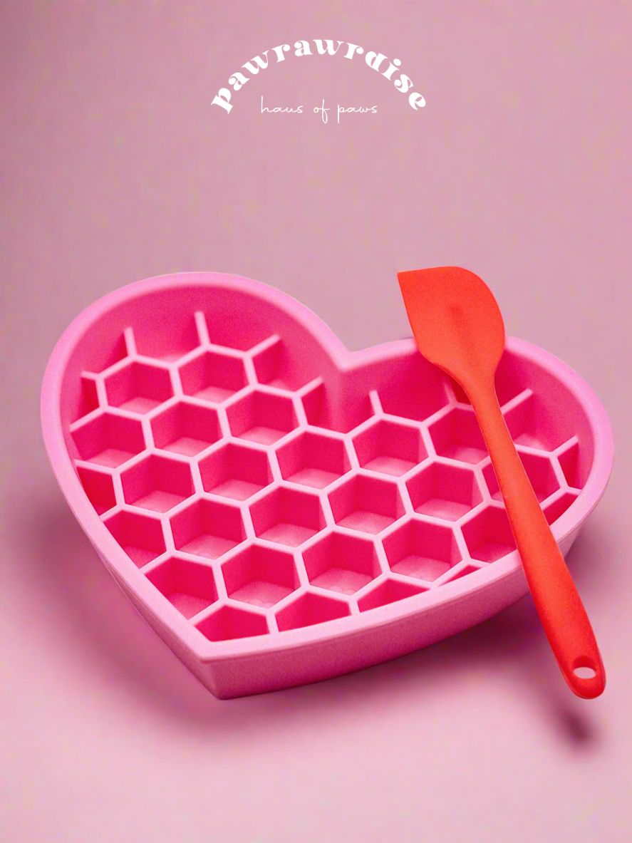 Valentina 2-in-1 Honeycomb Slow  Feeder / Barbie Pink