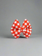Gingham Pillow Bow