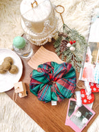 Tartan Large Scrunchie