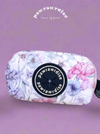 Whimsical Floral Poop Bag Holder