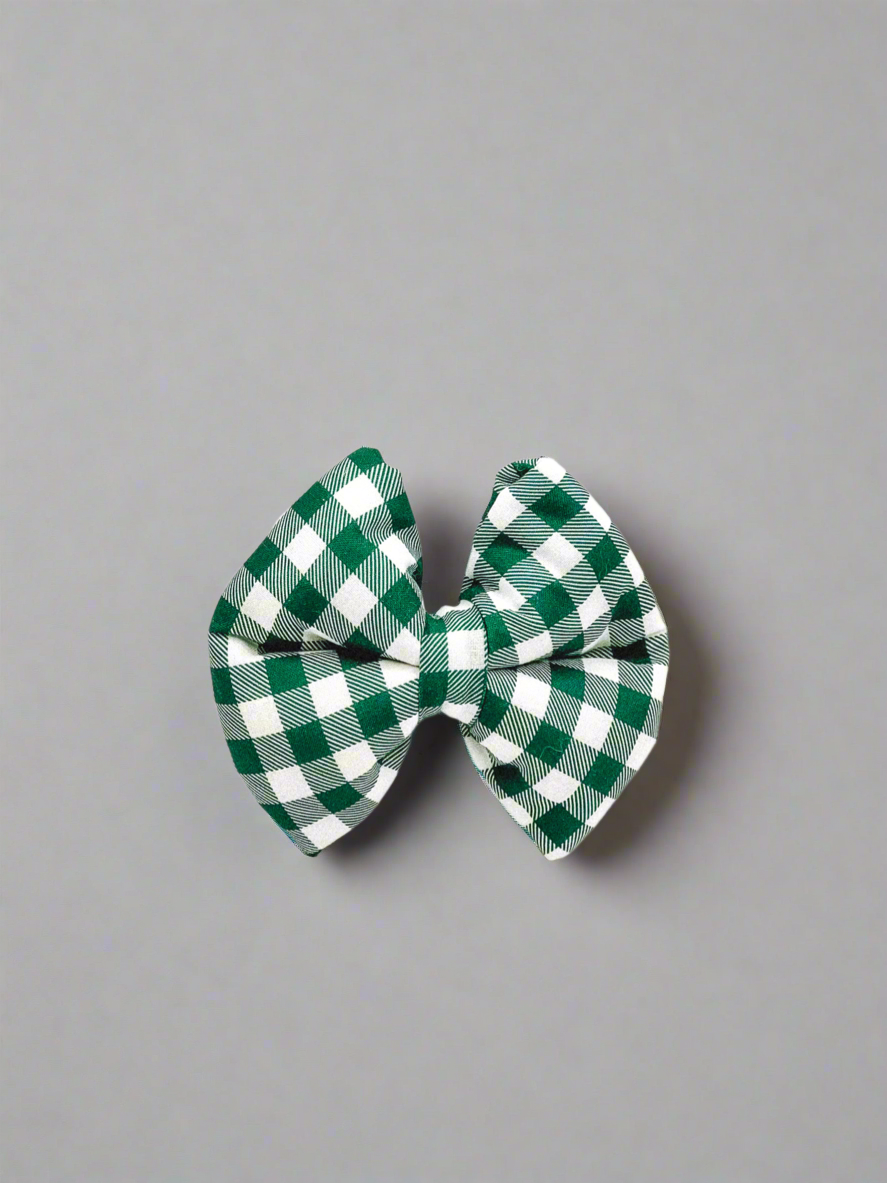 Gingham Pillow Bow