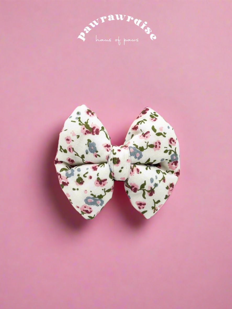 Kiyo Floral Pillow Bow