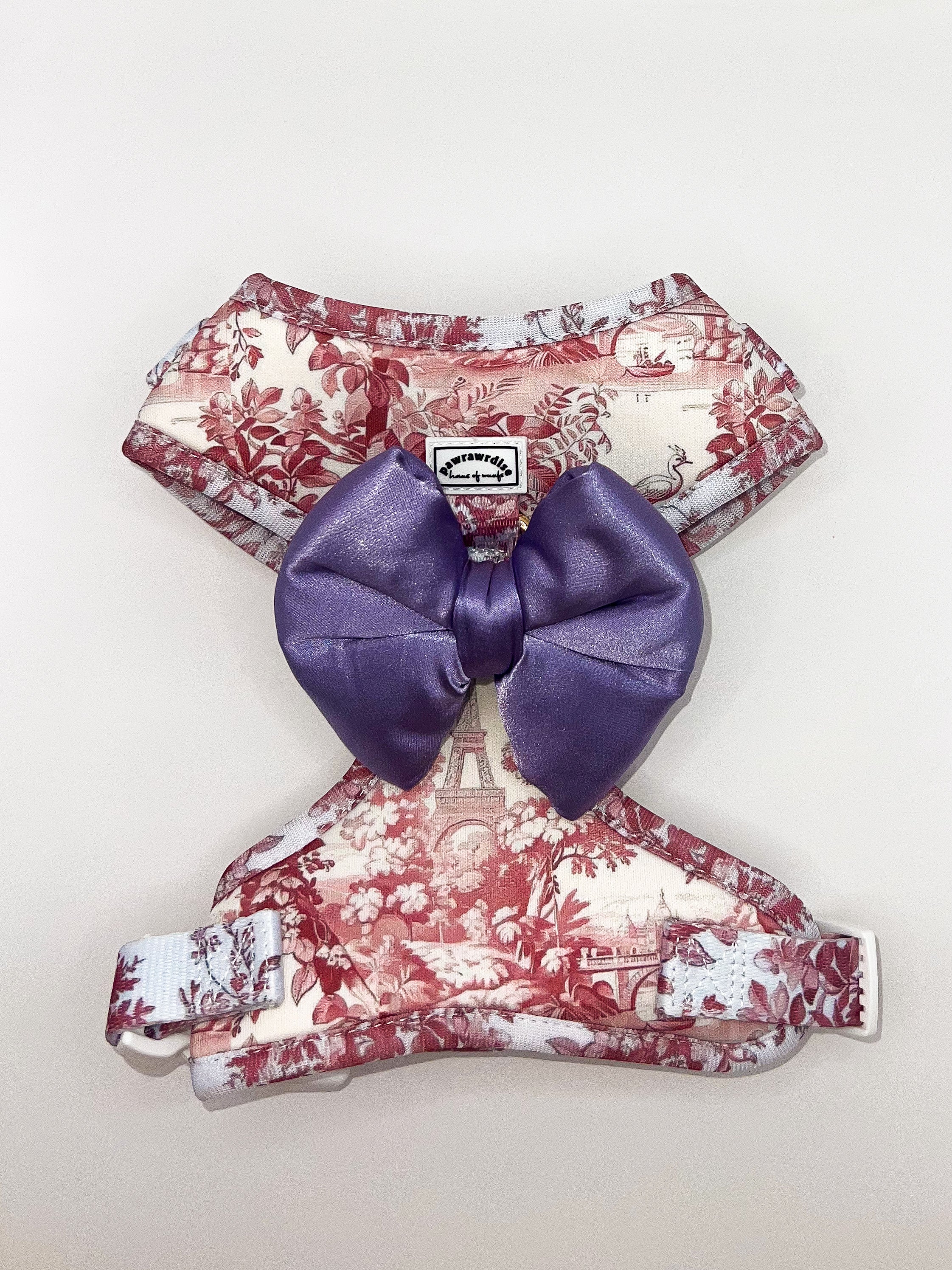 Piper Satin Pillow Bow / Dark Purple