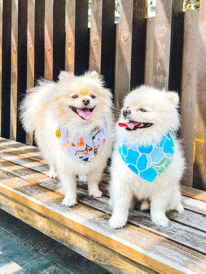 Kamiki Floral Bandana / Blue