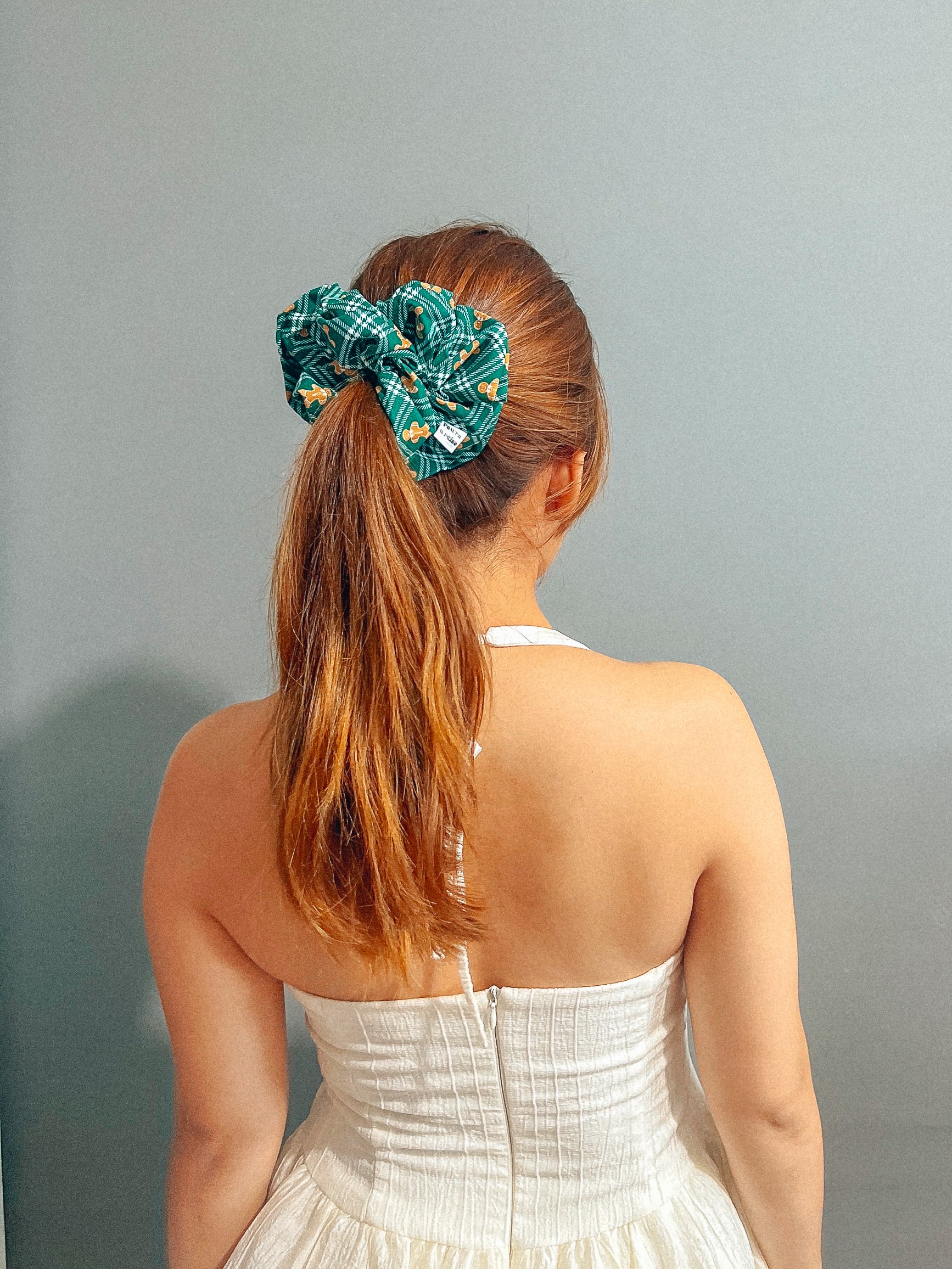 Gingerbread Man Large Scrunchie