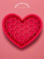 Valentina 2-in-1 Honeycomb Slow Feeder / Red