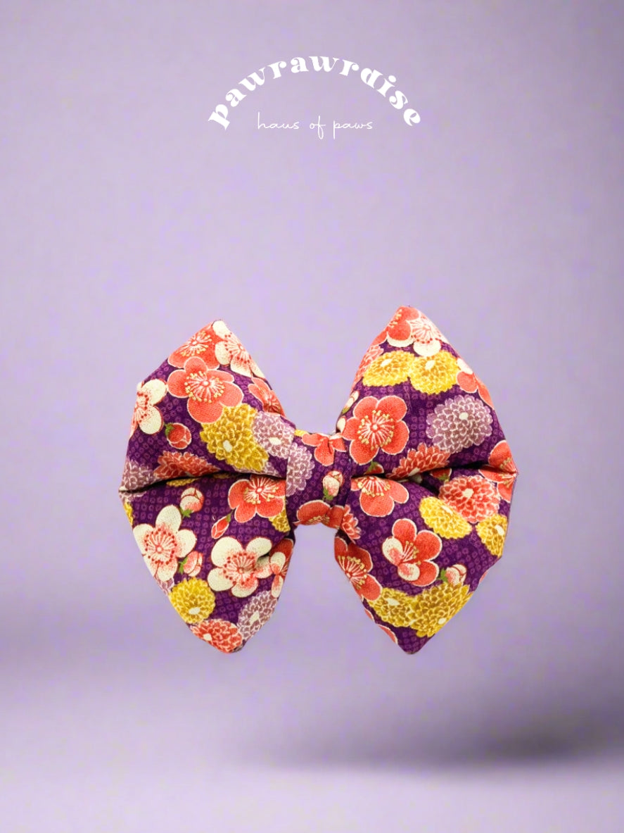 Kiera Pillow Bow / Purple