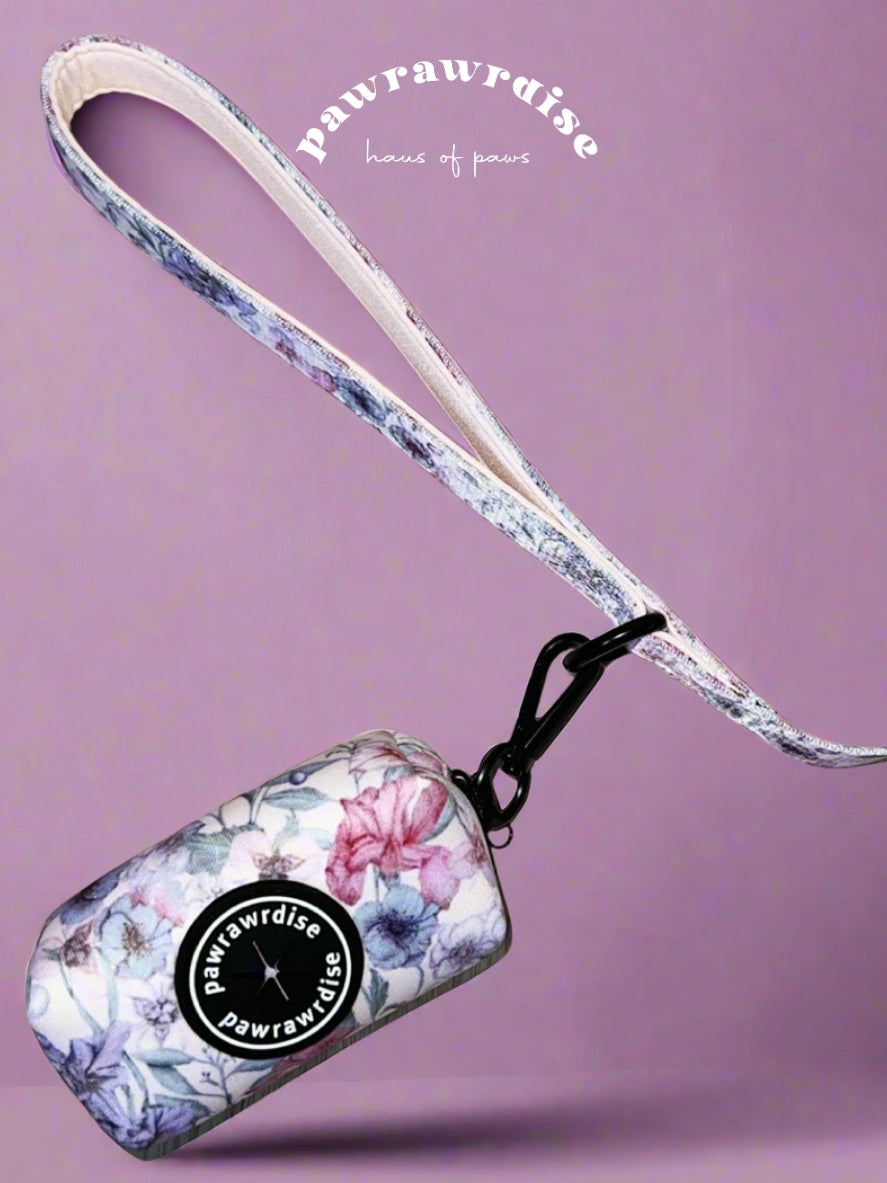 Whimsical Floral Poop Bag Holder