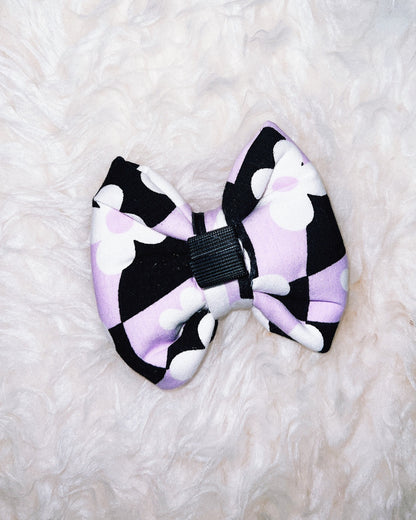 Kei Floral Pillow Bow / Purple