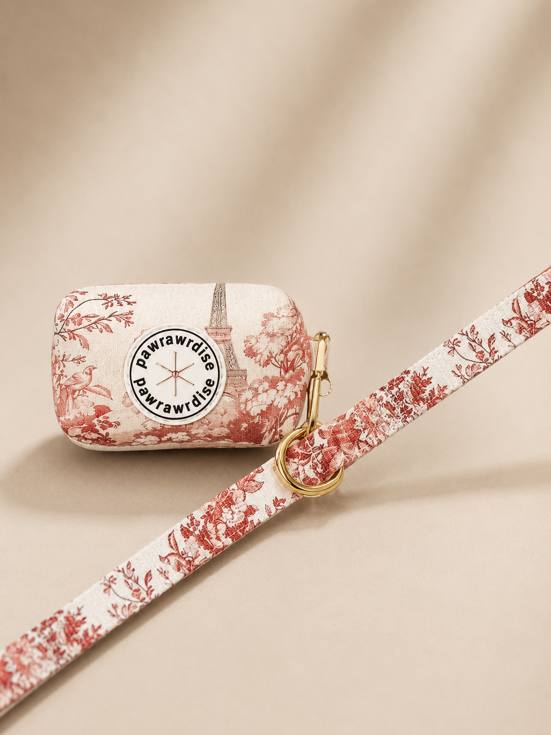 City of Love Poop Bag Holder