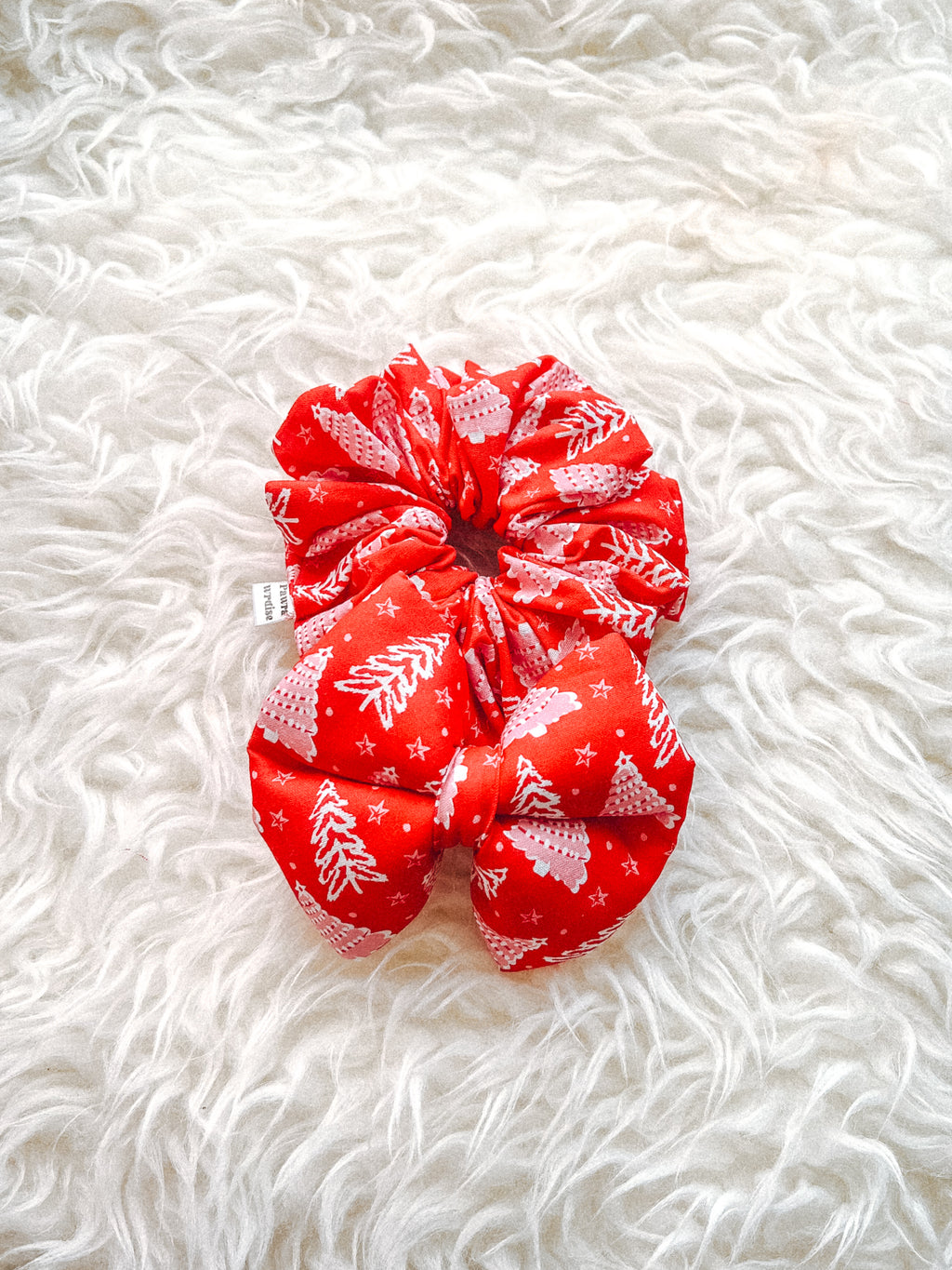 Christmas Trees Large Scrunchie