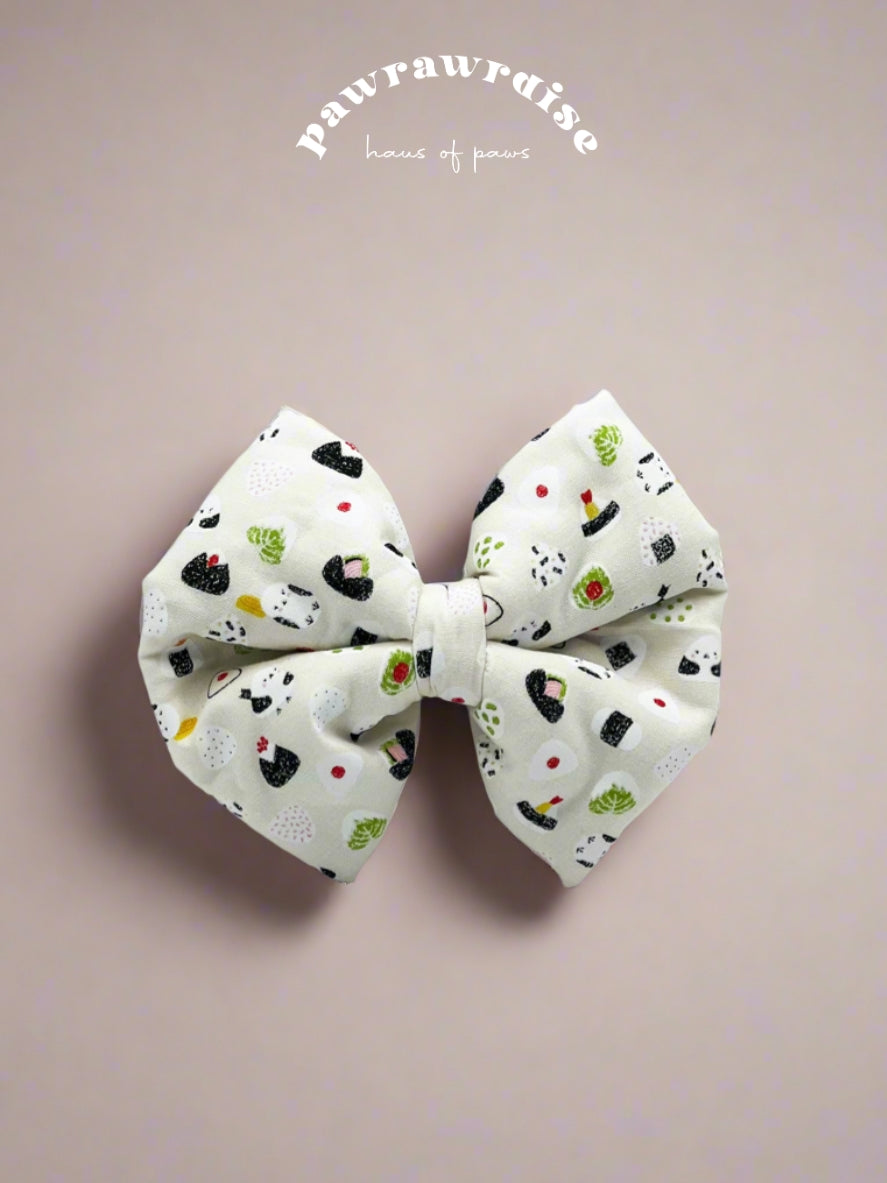 Onigiri Pillow Bow