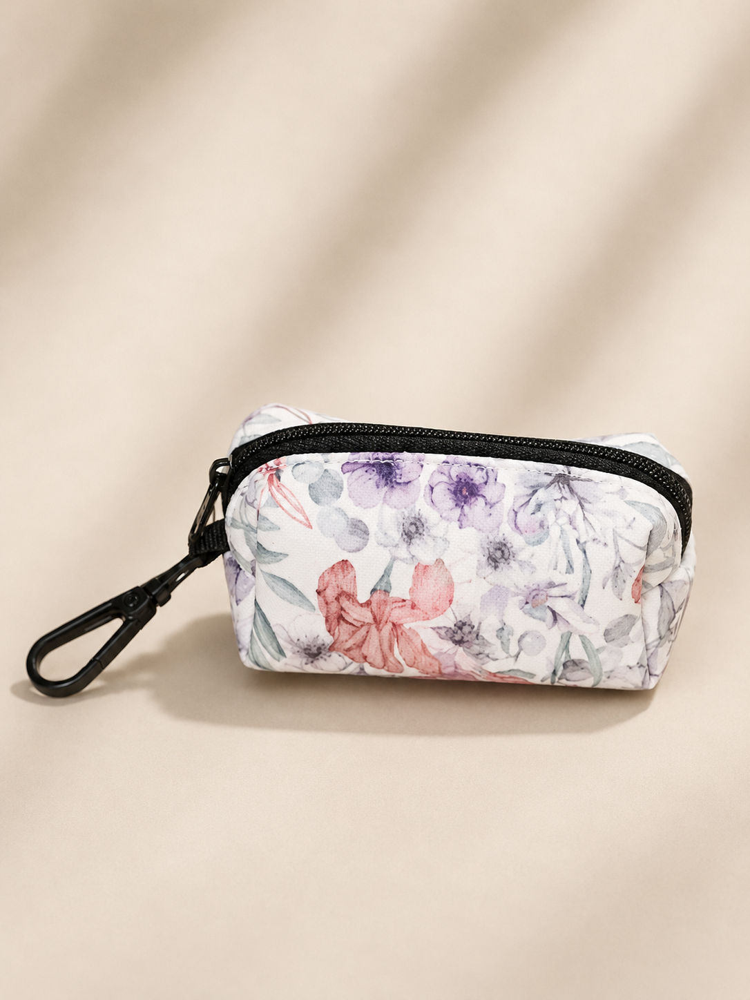 Whimsical Floral Poop Bag Holder