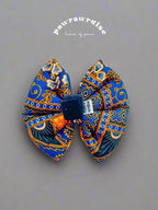 Pam Batik Pillow Bow / Navy