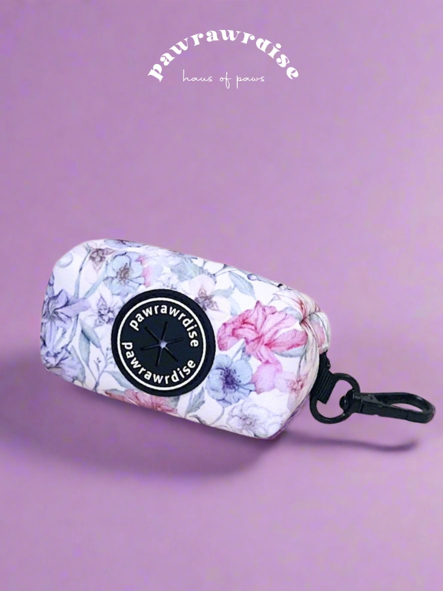 Whimsical Floral Poop Bag Holder