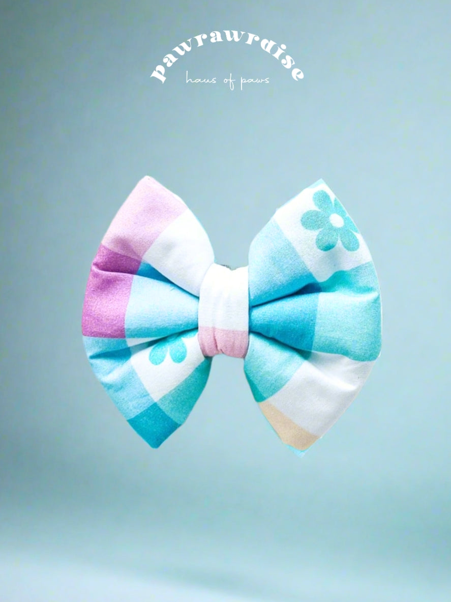 Brooklyn Rainbow Pillow Bow