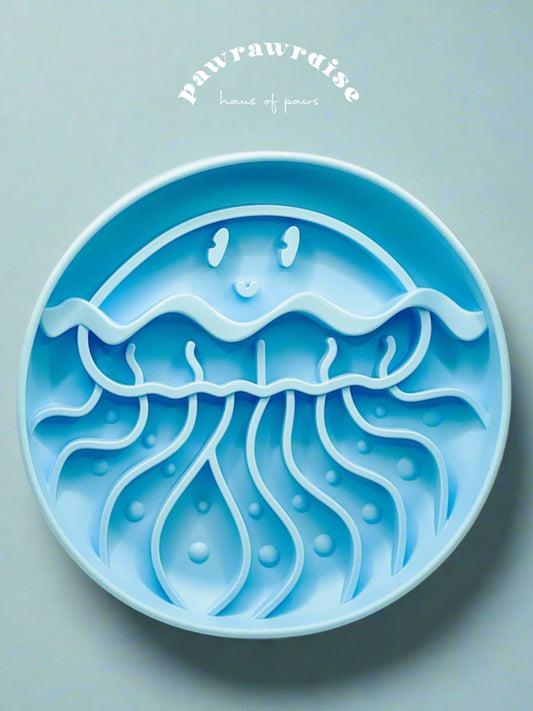 Jellyfish Slow Feeder / Light Blue