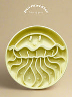 Jelly Fish Slow Feeder / Yellow