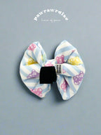 Jelly Bears Pillow Bow / Blue