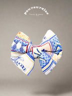 Tropical Mosaic Pillow Bow