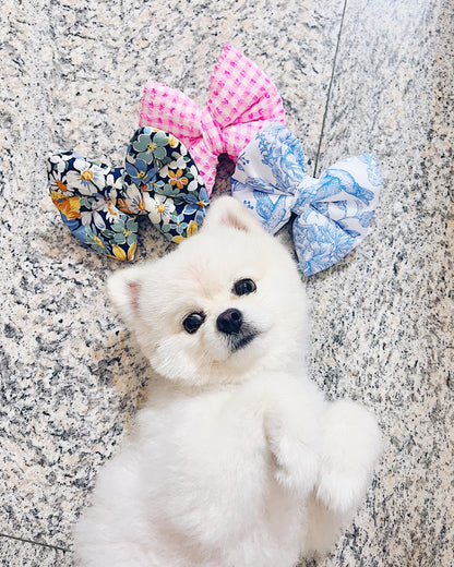 Sundae Floral Pillow Bow