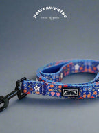 Caddy Batik Leash: coordinating pet leash with heritage-inspired batik print