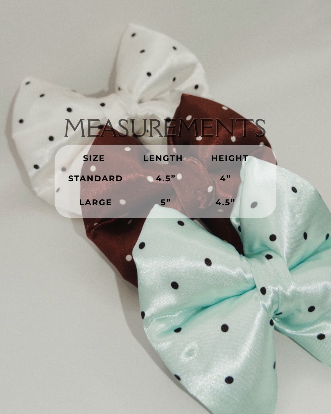 Polka Dots Pillow Bow pet accessory by Pawrawrdise