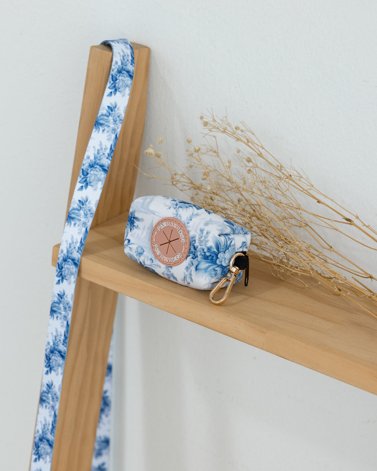 Enchanted Hands Free Leash – coordinating hands-free pet leash in an Enchanted floral print