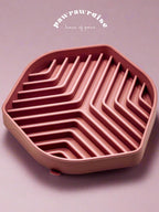 Fika Slow Feeder Bowl – pet feeding enrichment bowl with textured surface