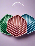 Fika Slow Feeder Bowl – pet feeding enrichment bowl with textured surface