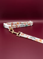 Noel coordinated pet accessories with a festive design