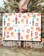 Noel coordinated pet accessories with a festive design