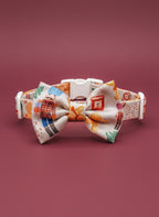 Noel's Tradition Bow Tie – decorative pet bow in a festive print