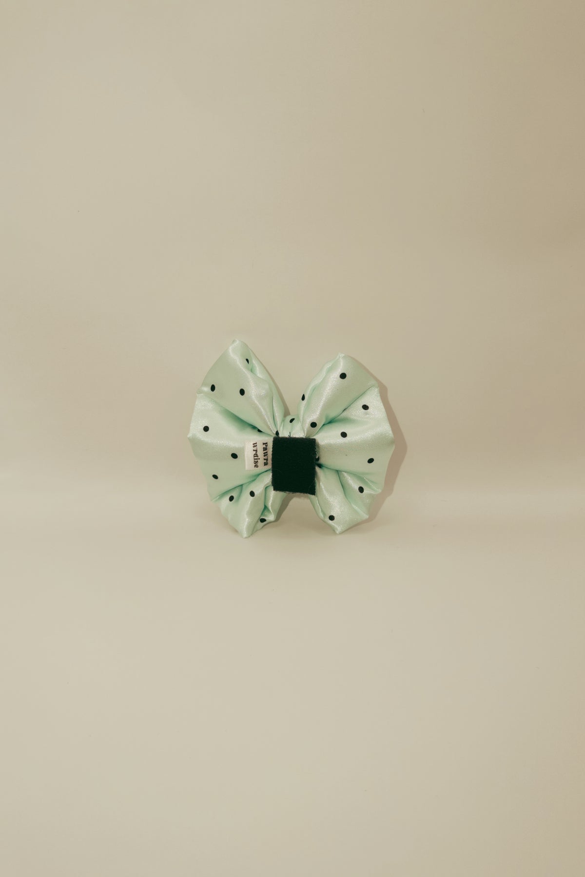 Polka Dots Pillow Bow – handmade pet pillow bow for a special occasion