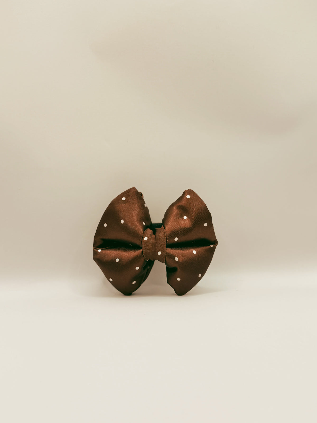 Polka Dots Pillow Bow – handmade pet pillow bow for a special occasion